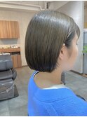 ストンボブ/グレージュ/髪質改善[横浜/東神奈川]