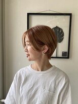 カミットチャーチ(KAMITTO CHUUCH) ハンサムショート×ハイトーンベージュ