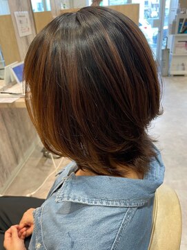 エヌアンドエー せんげん台店(N&A) 大人美人くびレイヤー×秋冬のうる艶ケアカラー