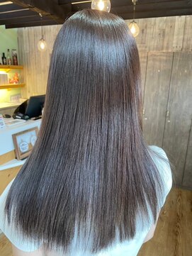 スカイ(SKY) 透明感カラー/髪質改善/縮毛矯正/レイヤーカット/ダブルカラー