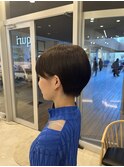 【自由が丘】耳掛けマッシュショート
