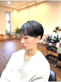 ツーブロック、ショート