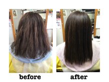 美容室114の雰囲気（アンチフリッツで癖毛も落ち着きます♪）