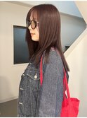 大平/縮毛矯正ストレートミディアムレイヤーカット吉祥寺20代