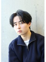 ソロ(soLo)&nbsp;メンズ　毛流れセンターパート