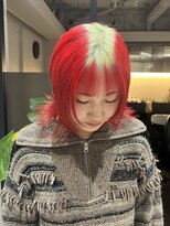 ノブレス(NOBLESSE)&nbsp;ペールグリーン×レッドルーツカラー