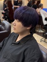 キャラ 池袋本店(CHARA) 大人可愛いマッシュショートボブ◎ブルーバイオレット【池袋】