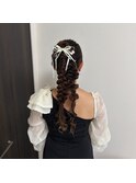 カジュアルヘアセット