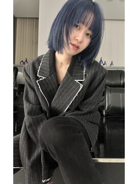 スリーエヌ(NNN) face layer × くすみblue