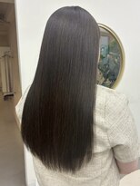 リンクバイアーバン(link by urban.) 【透明感カラー】酸熱トリートメント×オリーブグレー