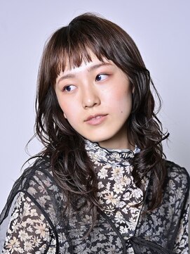レム 中目黒アトラスタワー(REM) ショートバング×レイヤーウェーブ