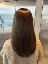 オーガニック リブ 川越(organic+live) 20代30代◎透明感ロンググレージュ×ミルクティー