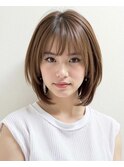 大人女性の為のレイヤーボブ