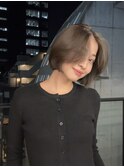 ハイトーンボブ/レイヤーカット