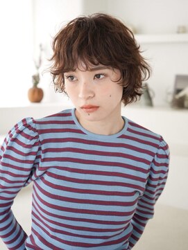 ラヴィズム 栄店(LUVISM) ダブルカラー/ケアブリーチ/顔周りレイヤー/栄/名古屋/矢場町◆