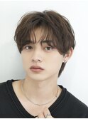 韓国メンズヘア　ニュアンスパーマ　スパイラルパーマ