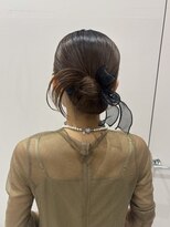 サヴォア(Savoir) お呼ばれヘア◎カチモリシニヨン