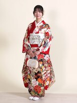 やひろ呉服店 京都桂 成人式ヘアメイク&着付け