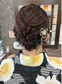 浴衣ヘアアレンジ