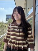 【Yuuka】秋のこっくりワインレッド