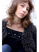 ベター(better)&nbsp;ふわミディ 耳かけ  無造作brown#2