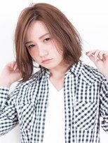 クアトログランシュ ひたちなか店(QUATRO×GranCieux)&nbsp;【QUATRO】クラシカル×ミルクティーカラー×グランジパーマ