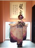 成人式 着付(振袖)