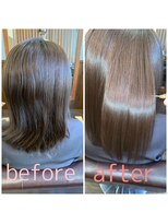 カットアンドスタイル クラウン(Cut&Style CLOWN)&nbsp;質感矯正【ミネコラ】で髪質改善［横浜／横浜駅］