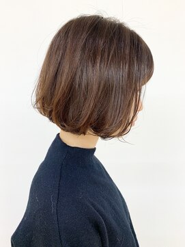 クオリス 上板橋店(QUALIS) 20代☆丸みボブ/グレージュ/ベージュ/艶ボブ/ワンカール