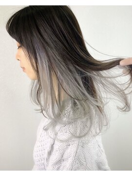 マーシアバイアルティナ 蒲田店(Marcia by artina) シルバーアッシュ×レイヤードカラー[Macia蒲田]