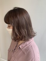 クイントネオリーブ 自由が丘正面口店(quint:neolive)&nbsp;ピンクベージュボブ