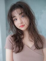 ディバイン ティエドゥール お花茶屋(divine tiedeur)&nbsp;人気のセミウェットなロングスタイル