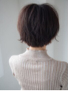 ヘナカラー専門美容室 ヘナガーデン 四街道店 クールフェミニンショート【四街道/千葉/白髪染め/ヘナ】