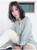 大人可愛い20代30代40代 外ハネボブ くびれヘアー イメチェン