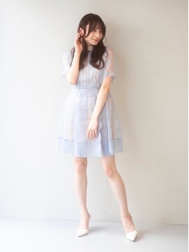 バルベストーキョーサウス(BARBES TOKYO SOUTH) 20代・30代/ウェーブヘア/暗髪/ニュアンスカラー/大人可愛い