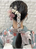 浴衣ヘアアレンジ