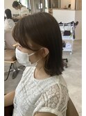 小顔補正立体カット