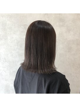 モイ(moy) 切りっぱなしミディグレージュ