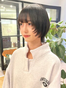 ジアン テラス(GIEN TERRASSE) #ショートウルフ #ウルフカット