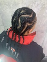 ノーフューチャー(NO FUTURE) デザインコーンロウ