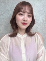 ジョエミバイアンアミ(joemi by Un ami)&nbsp;グレージュカラーシルキーベージュくびれヘア