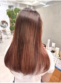 【LAMP hair】バレイヤージュ オレンジ