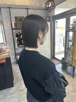 シールドヘアー 沖縄 新都心(C'LD Hair)&nbsp;【C’LD 】髪質改善/ストレートボブ/ストンボブ/切りっぱボブ
