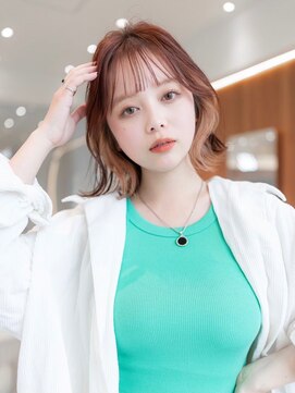 イオ 本厚木(io) レイヤーカットくびれボブインナーカラーイメチェン小顔