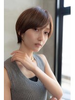 オースティン 調布アミックス(AUSTIN)&nbsp;大人かわいい前髪セシルカットココアブラウンフリンジウェーブ