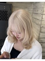 ヲタク(wotaku.)&nbsp;ホワイトミルクティーホワイトカラーブリーチカラーケアブリーチ