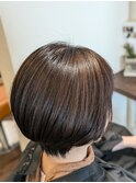 ブリーチ無しハイライトカラー