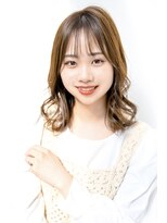 ローエン(ROWEN)&nbsp;ROWEN_エアリーミディアムレイヤー/小顔カット/ベージュカラー