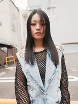 ボアップ 松山店(boappu) #レイヤーカット#ロングウルフ#黒髪