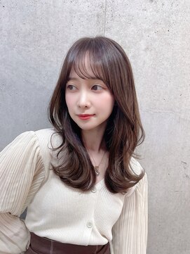 ユアーズヘア 神楽坂店(youres hair) 韓国風ヘア/韓国風くびれヘア/髪質改善/透明感カラー